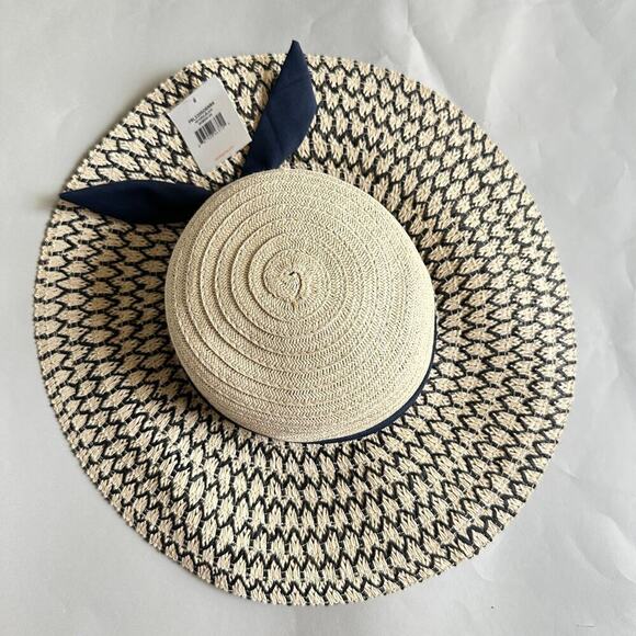 $45Four Buttons San Diego Hat Co Women’s Aduit One Size Natural Black for Summer - Picture 1 of 5